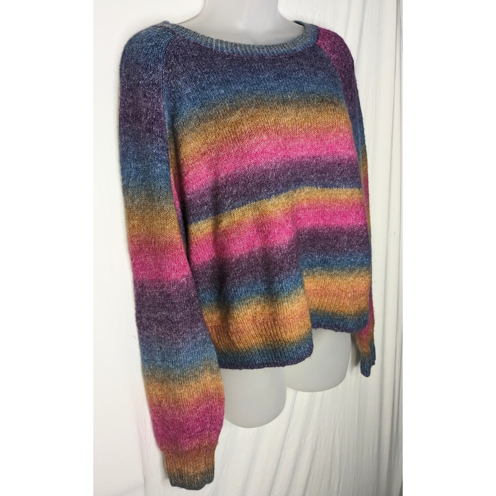 BB Dakota Multicolor Striped Sweater - Picture 10 of 11